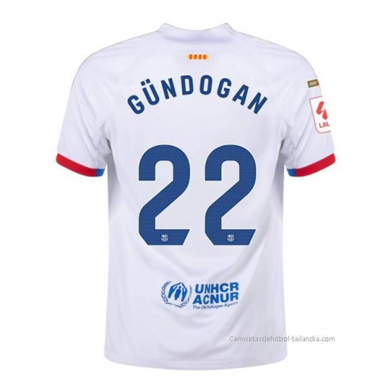 2ª Camiseta Barcelona Jugador Gundogan 2023-2024 - Haga un click en la imagen para cerrar