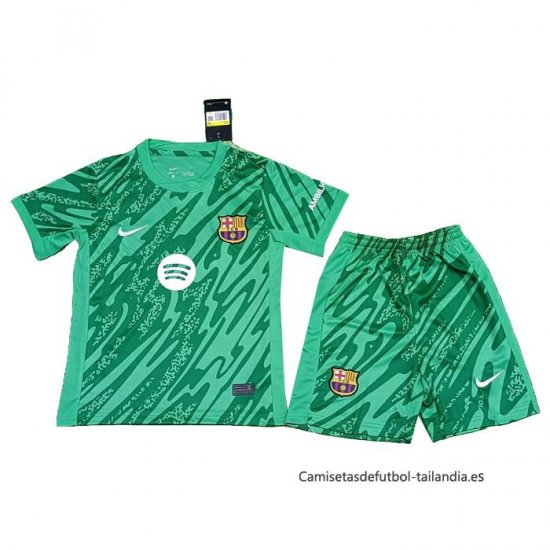 2ª Camiseta Barcelona Portero Nino 2024-2025 - Haga un click en la imagen para cerrar
