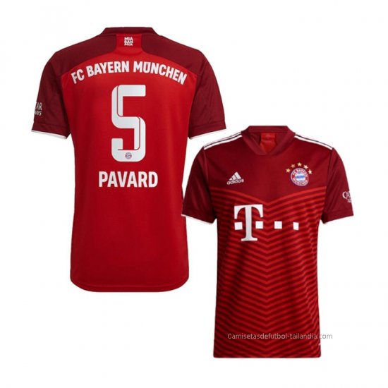1ª Camiseta Bayern Munich Jugador Pavard 2021-2022 - Haga un click en la imagen para cerrar