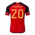1ª Camiseta Belgica Jugador Vanaken 2022