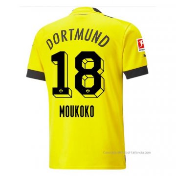 1ª Camiseta Borussia Dortmund Jugador Moukoko 2022-2023 1ª Camiseta Borussia Dortmund Jugador Moukoko 2022-2023