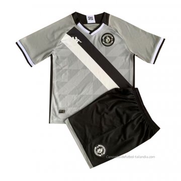 Camiseta CR Vasco da Gama Portero Nino 2021 Gris Camiseta CR Vasco da Gama Portero Nino 2021 Gris