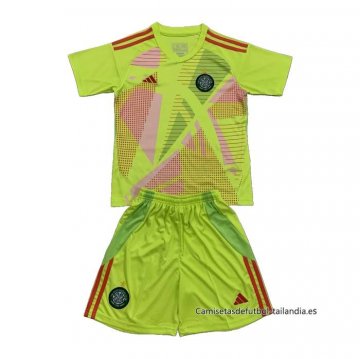1ª Camiseta Celtic Portero Nino 2024-2025 1ª Camiseta Celtic Portero Nino 2024-2025
