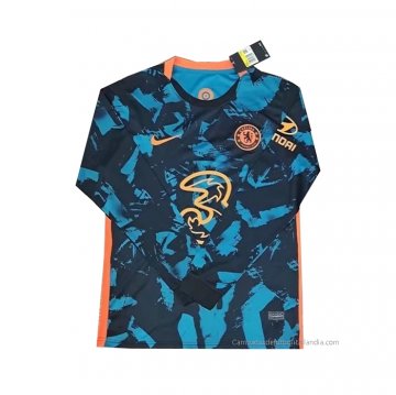 3ª Camiseta Chelsea Manga Larga 2021-2022 3ª Camiseta Chelsea Manga Larga 2021-2022