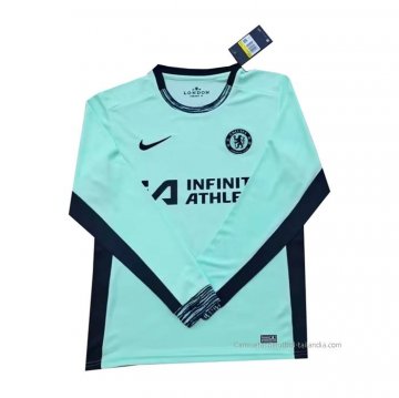 3ª Camiseta Chelsea Manga Larga 2023-2024 3ª Camiseta Chelsea Manga Larga 2023-2024