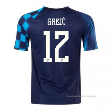 2ª Camiseta Croacia Jugador Grbic 2022 2ª Camiseta Croacia Jugador Grbic 2022