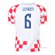 1ª Camiseta Croacia Jugador Lovren 2022