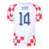 1ª Camiseta Croacia Jugador Sucic 2022