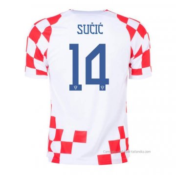1ª Camiseta Croacia Jugador Sucic 2022 1ª Camiseta Croacia Jugador Sucic 2022