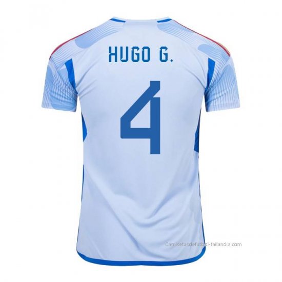 2ª Camiseta Espana Jugador Hugo G. 2022 - Haga un click en la imagen para cerrar