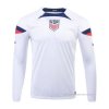 1ª Camiseta Estados Unidos Manga Larga 2022