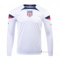 1ª Camiseta Estados Unidos Manga Larga 2022