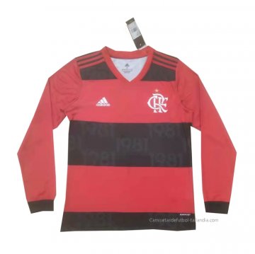 1ª Camiseta Flamengo Manga Larga 2021 1ª Camiseta Flamengo Manga Larga 2021