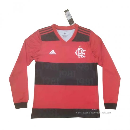 1ª Camiseta Flamengo Manga Larga 2021 - Haga un click en la imagen para cerrar