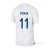 2ª Camiseta Francia Jugador Coman 2022