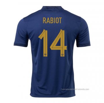 1ª Camiseta Francia Jugador Rabiot 2022 1ª Camiseta Francia Jugador Rabiot 2022