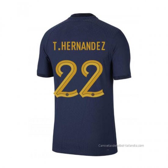 1ª Camiseta Francia Jugador T.Hernandez 2022 - Haga un click en la imagen para cerrar