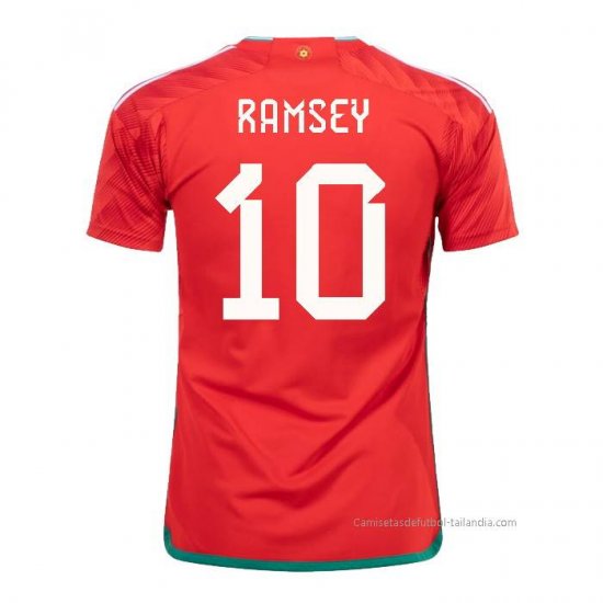 1ª Camiseta Gales Jugador Ramsey 2022 - Haga un click en la imagen para cerrar