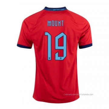 2ª Camiseta Inglaterra Jugador Mount 2022 2ª Camiseta Inglaterra Jugador Mount 2022