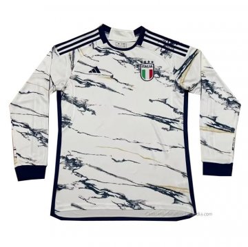 2ª Camiseta Italia Manga Larga 2023-2024 2ª Camiseta Italia Manga Larga 2023-2024