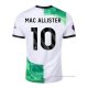 2ª Camiseta Liverpool Jugador Mac Allister 2023-2024