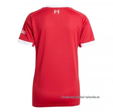 1ª Camiseta Liverpool Mujer 2025-2026