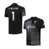 Camiseta Liverpool Portero Jugador A.Becker 2021-2022 Negro Camiseta Liverpool Portero Jugador A.Becker 2021-2022 Negro