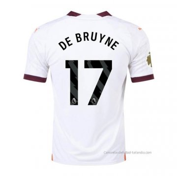 2ª Camiseta Manchester City Jugador De Bruyne 2023-2024 2ª Camiseta Manchester City Jugador De Bruyne 2023-2024