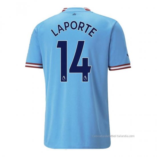 1ª Camiseta Manchester City Jugador Laporte 2022-2023 - Haga un click en la imagen para cerrar