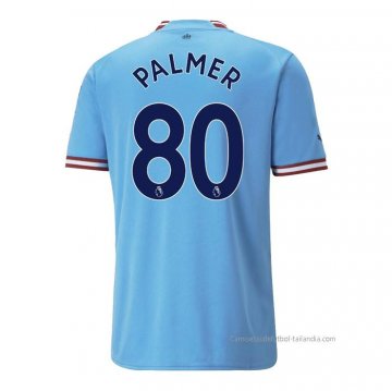 1ª Camiseta Manchester City Jugador Palmer 2022-2023 1ª Camiseta Manchester City Jugador Palmer 2022-2023