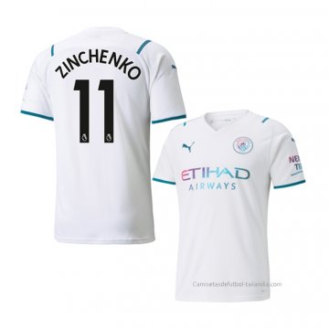 2ª Camiseta Manchester City Jugador Zincheko 2021-2022 2ª Camiseta Manchester City Jugador Zincheko 2021-2022