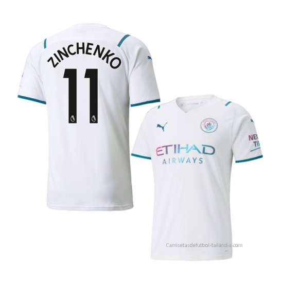 2ª Camiseta Manchester City Jugador Zincheko 2021-2022 - Haga un click en la imagen para cerrar