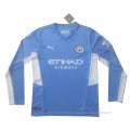 1ª Camiseta Manchester City Manga Larga 2021-2022