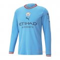 1ª Camiseta Manchester City Manga Larga 2022-2023