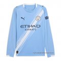 1ª Camiseta Manchester City Manga Larga 2025-2026