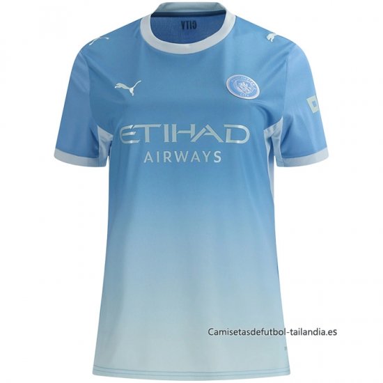 1ª Camiseta Manchester City Mujer 2026-2027 - Haga un click en la imagen para cerrar