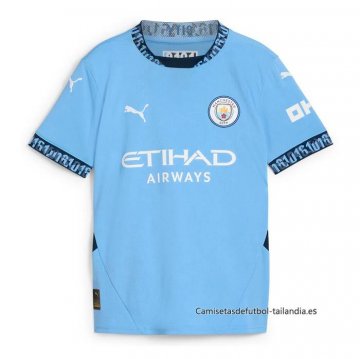 1ª Camiseta Manchester City Nino 2024-2025