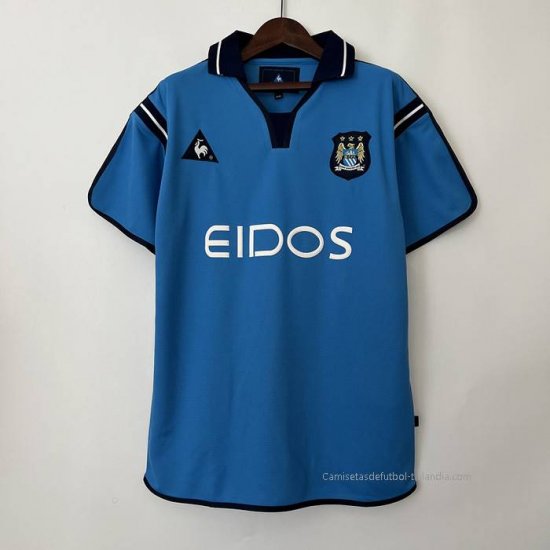 1ª Camiseta Manchester City Retro 2001-2002 - Haga un click en la imagen para cerrar