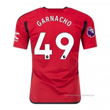 1ª Camiseta Manchester United Jugador Garnacho 2023-2024 1ª Camiseta Manchester United Jugador Garnacho 2023-2024