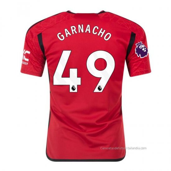 1ª Camiseta Manchester United Jugador Garnacho 2023-2024 - Haga un click en la imagen para cerrar