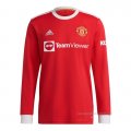 Camiseta 1ª Manchester United Manga Larga 2021-2022