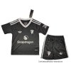 Camiseta Manchester United Portero Nino 2024-2025 Negro Camiseta Manchester United Portero Nino 2024-2025 Negro