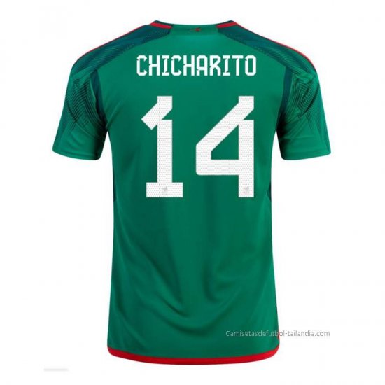 1ª Camiseta Mexico Jugador Chicharito 2022 - Haga un click en la imagen para cerrar