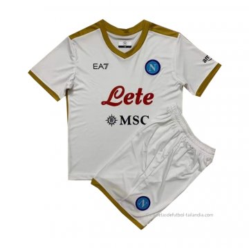 Camiseta Napoli 2ª Nino 2021-2022 Camiseta Napoli 2ª Nino 2021-2022