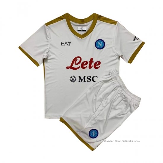 Camiseta Napoli 2ª Nino 2021-2022 - Haga un click en la imagen para cerrar