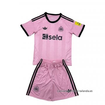 Camiseta Newcastle United Portero Nino 2025-2026 Rosa