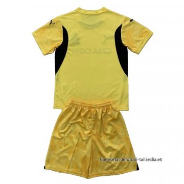 2ª Camiseta Olympique Marsella Portero Nino 2024-2025