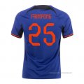 2ª Camiseta Paises Bajos Jugador Frimpong 2022