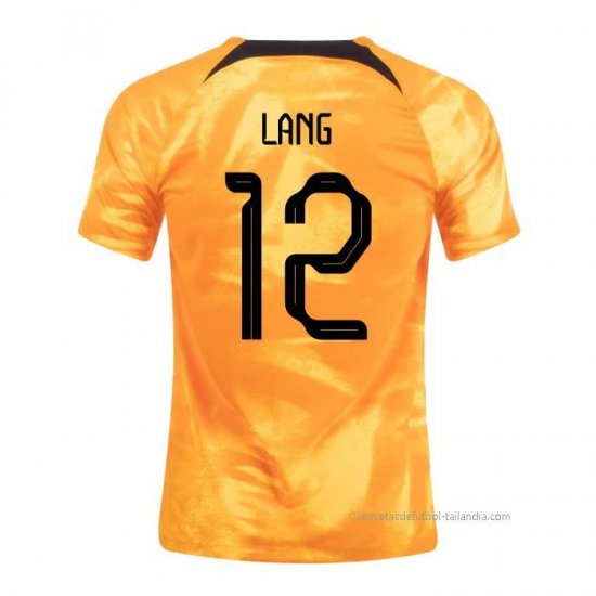 1ª Camiseta Paises Bajos Jugador Lang 2022 - Haga un click en la imagen para cerrar