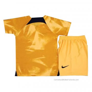 1ª Camiseta Paises Bajos Nino 2022